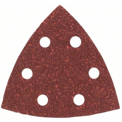 Bosch Accessories 25-teiliges Schleifblatt-Set für Deltaschleifer, Körnung 40 2607019487 Schuurblad Met klittenband, Geperforeerd Korrelgrootte (num)