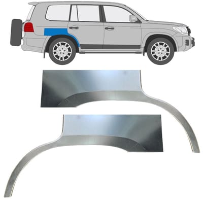Reparatiepaneel achterspatbord voor Toyota Land Cruiser V8 FJ200 2007-