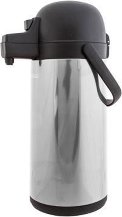 Thermos Pompthermos Alu 1,9l Met Drukknop