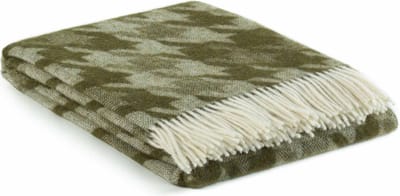 MoST - Plaid Lucca - 100% Nieuw-Zeelandse wol - 140 x 200 cm - groen
