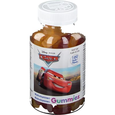 Disney Kinder Multivitamines Gummies Cars - 120 Gummies