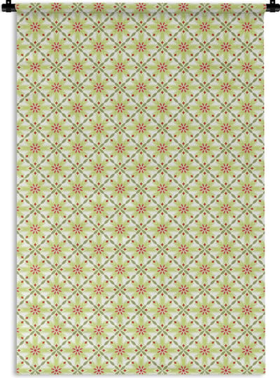 Wandkleed - Wanddoek - Bohemian - Patronen - Bloemen - 120x180 cm - Wandtapijt