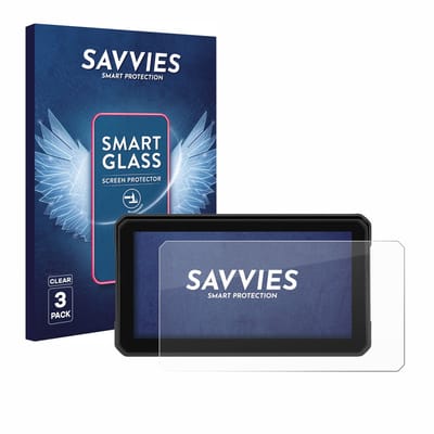 3 Stuks Savvies Screenprotector - geschikt voor GOHHDL A4058 6" - beschermfolie glas transparant