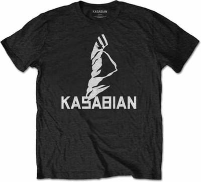 Kasabian - Ultra Face 2004 Tour Heren T-shirt - L - Zwart