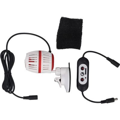 Aquarium Circulatiepomp Variabele Frequentie Stille Dompelbare Golfmakerpomp voor Aquarium Wit wit