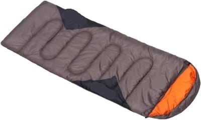 Kampeer Slaapzak - Outdoor Slaapzak - Buiten Overnachten - Lichtgewicht & Compact - 190+30x75cm - Bruin