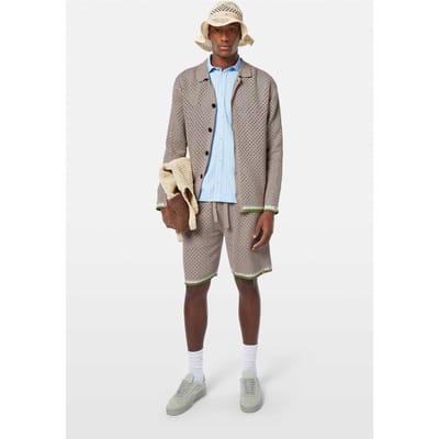 Scotch & Soda Crochet Knitted Short Highway Grey Taglia: S | Outlet | Uomo | Grigio
