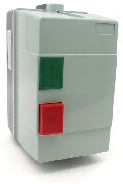 Magnetische AC-starter - Motorbeveiliging - Draaistroommotor - Overbelastingsbeveiliging - 1 stuk - Zwart
