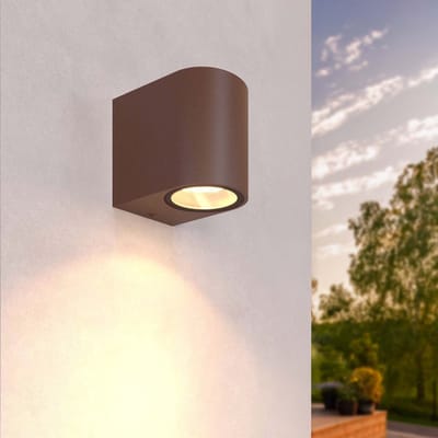 Ledvion - Wandlamp Buiten Sacramento, Roest, GU10 Fitting