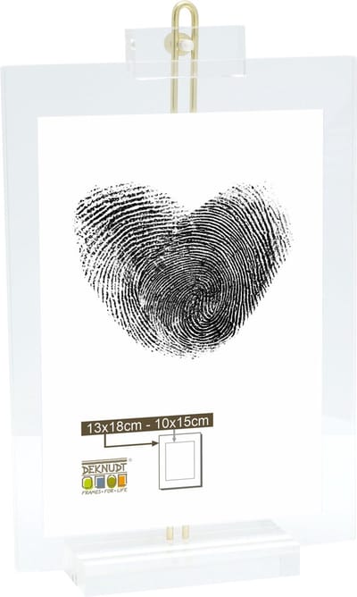 Deknudt Frames fotohouder S58SH1 - transparant - kunststof - 13x18 cm
