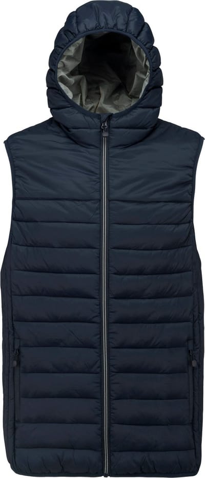 PROACT® Bodywarmer met capuchon volwassene PA237 - Navy - XXL