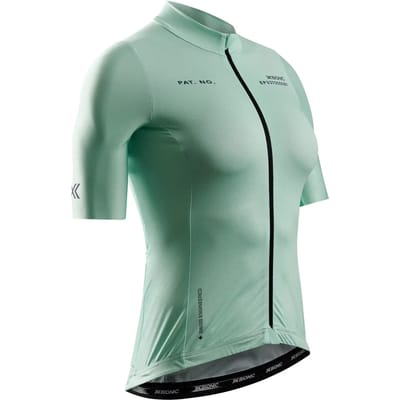 X-bionic Corefusion Ride Korte Mouw Wielertrui Groen XS Vrouw