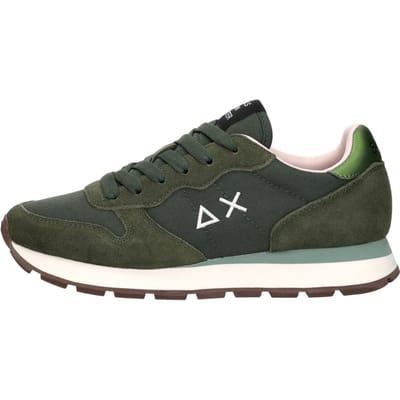 SUN68 Ally Solid Sneakers - Dames - Groen - Maat:37