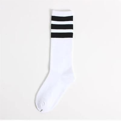 Rétro Hommes Coton Robe Happy Socks Motif Argyle Mariage Harajuku Funky Nouveauté Cadeau Streetwear Hip Hop Ins Cool Skate Couleur black