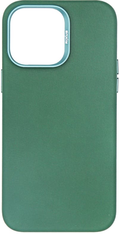Rixus Classic 02 Case With MagSafe For iPhone 12 Pro Max Green