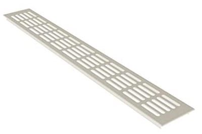 Ventilatierooster Aluminium 80mm x 400mm - Ventilatieplaat voor Optimale Luchtcirculatie