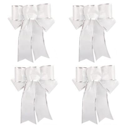 Dailygoods - Set van 6 Glitter Kerstboom Bogen voor Decoratie