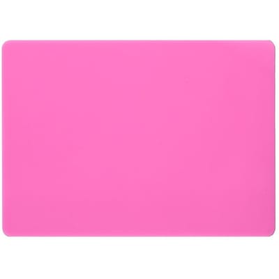 Grande feuille de silicone pour l'artisanat, moules de moulage de bijoux, tapis de table en silicone de qualité supérieure, polyvalent, utilisé comme tapis antiadhésif pour le bricolage 40x30 cm rose