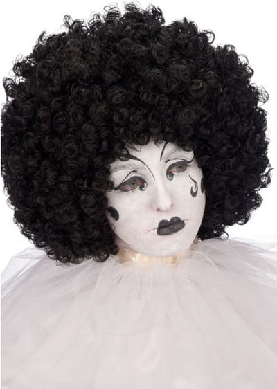 Carnival Toys Pruik Afro Polyester Zwart One-size
