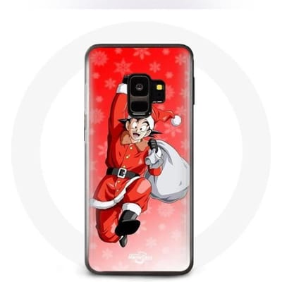Coque pour Samsung Galaxy S9 Anime Son goku dragon ball Le jour de Noël 2023
