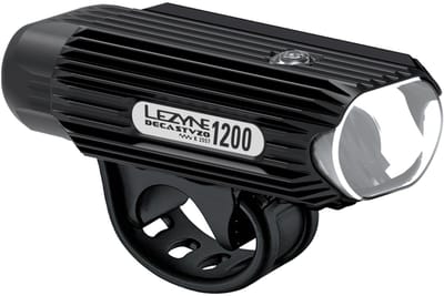 Lezyne Deca Stvzo 1200 Voorlicht Zwart 1200 Lumens