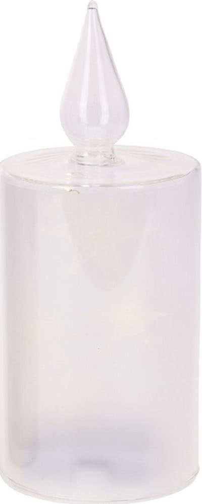 Kaars met ledverlichting - ledlamp - decoratie woonkamer - 20 cm hoog - kerstverlichting - kerstversiering