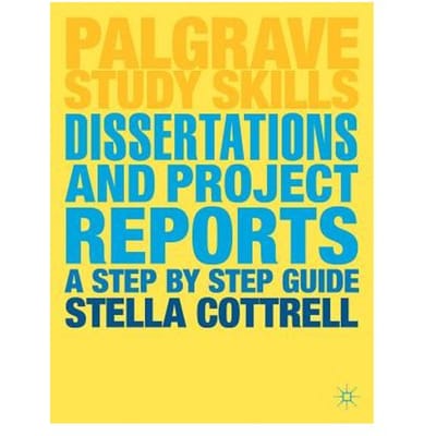 Dissertations And Project Reports - Stella Cottrell