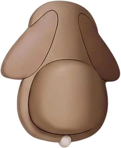 Deurstopper Muurbeschermer - Sticker Deurknop - Muren Beschermen - Schokabsorberend PVC - 10.5 x 8.5 cm - Wit