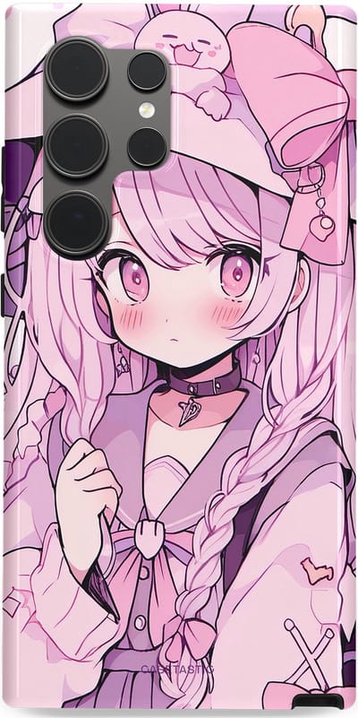 Casetastic Hoesje Geschikt voor Samsung S24 Ultra - Stijlvolle Beschermende Duo-layer Case - Manga Magie