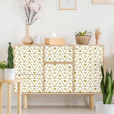 Scandinavische meubelsticker marineblauw 60 x 90 cm