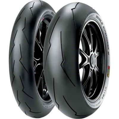 Pirelli Diablo Supercorsa V2 ( 190/55 ZR17 TL 75W Achterwiel, M/C, Rubbermengsel SC2 )