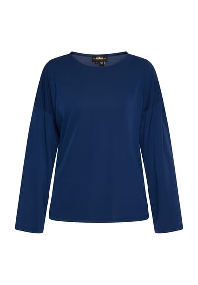 usha Bloes met lange mouwen Dames marine