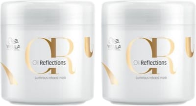 Wella Oil Reflections Luminous Reboost Mask 150ML - 2 Stuks - Voordeelverpakking