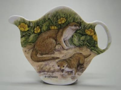 Geharo Theetip Otter – Melamine Theezakjeshouder 7,5 x 10 cm
