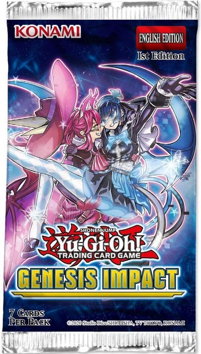 Yu-Gi-Oh! TCG Genesis Impact Booster Pack - 1 st Edition