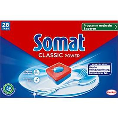 Somat vaatwastabletten Classic Power, 28 stuks