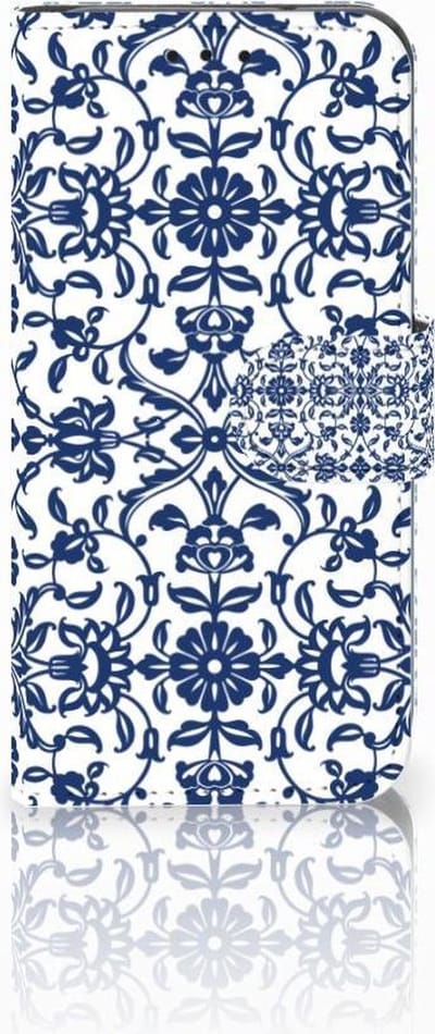 Samsung Galaxy S10e Hoesje Flower Blue
