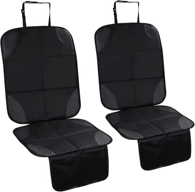 Autostoelbeschermers, antislip, waterdicht, autostoelbeschermer voor kinderen, met opbergtas, universeel compatibel met Isofix-stoelbescherming, autostoelbeschermer