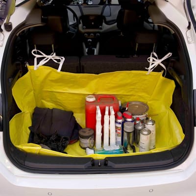 Kerstboom Kofferbakzak 90x90x50cm – Houd je auto schoon na het afbreken van de boom