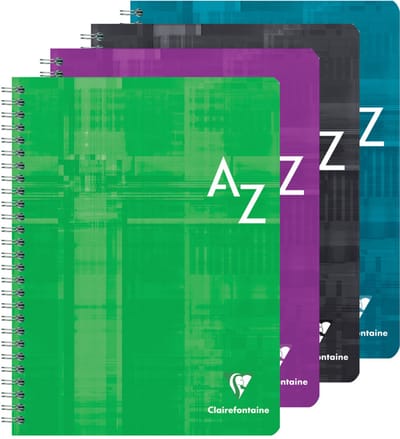 Clairefontaine 8999C, Patroon, Verschillende kleuren, 90 g/m², Softcover, Universeel