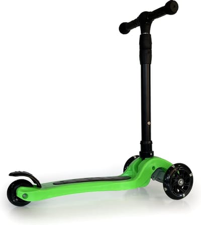 SWASS Kids Scooter Step 2 - LED Wielen - Groen