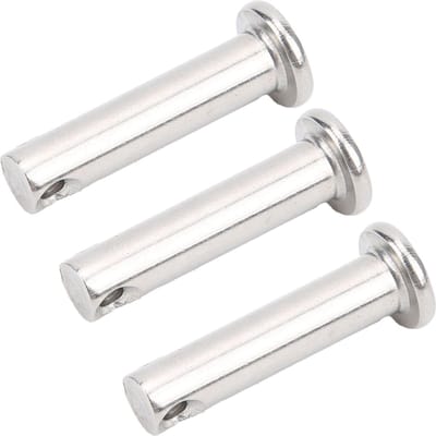 50 Pièces Goupilles Chape Rondes Tête Plate Acier Inoxydable 304 Localisation Pièces Mobiles Linéaires M6x25mm