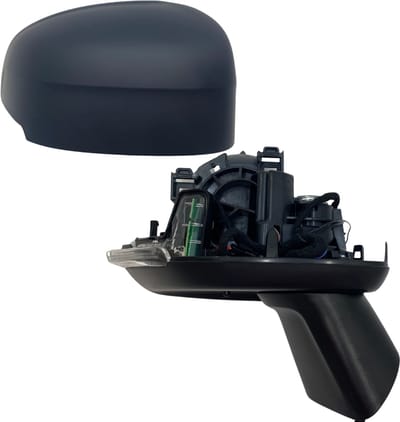 BILMAX Rechter Buitenspiegel Vervanging voor Volvo XC60 II 2018–2024, Elektrisch Verstelbaar, Verwarmd, Elektrisch Inklapbaar, Met Richtingaanwijzer, Met Geheugenfunctie, Met Temperatuursensor, 14-Pins (Passagierszijde)