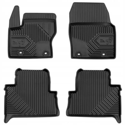**FROGUM No.77 - Automatten - Ford Focus C-MAX I automat - Perfecte pasvorm - Verhoogde rand 4 cm - Geurloos TPE