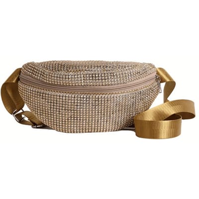 Dames Crossbody Tas - Lichtgewicht Heuptas met Ritssluiting, Elegante Heuptas voor Feest, Reizen, Dagelijks Gebruik L gray