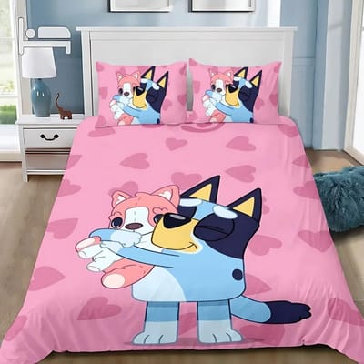 Nieuw design B-Blueys Dekbedovertrek Kussensloop 2/3 delig Bandit Chilli Beddengoed Set Volwassen Jongen Meisje Slaapkamer Kinderen Enkel Dubbel AU Single(140*210cm)3pcs