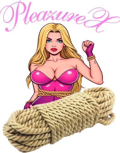 PleazureX - Fetish Series - bondage touw - 10 meter bondage touw - vastbinden - kinky - shibari - kwaliteit
