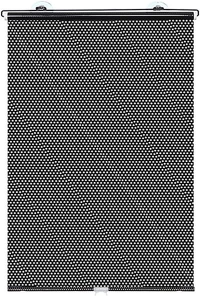 Verduisterende Rolgordijn Zonder Boren - 50x125 Cm - Zwart - Koordloos - Thermisch Geïsoleerd - Voor Thuis En Kantoor