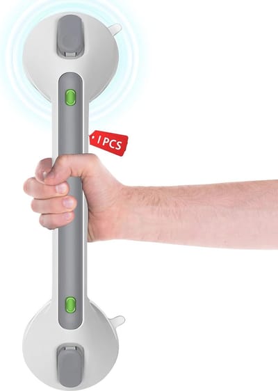 Douchehandgrepen voor Senioren - Antislip Zuignap Handgreep voor Badkamer en Toilet