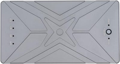 Dual NVME M.2 NGFF M-Key USB-C RAID0 RAID1 Enclosure tot 20Gbps met Koelventilator voor Snelle Gegevensoverdracht